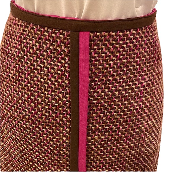 BRITT RYAN  | WOOL TWEED SKIRT SZ 4 - Picture 3 of 16